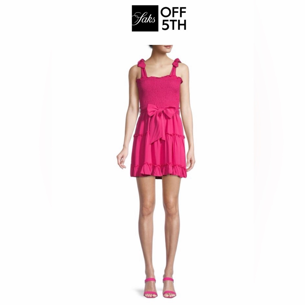 Smocked Mini Tiered Dress